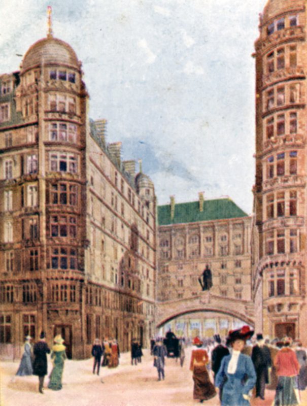 Savoy Hotel, Londra (renkli taş) by English School