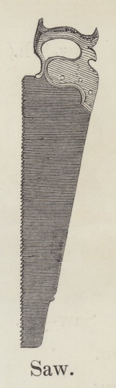 Testere (gravür) by English School