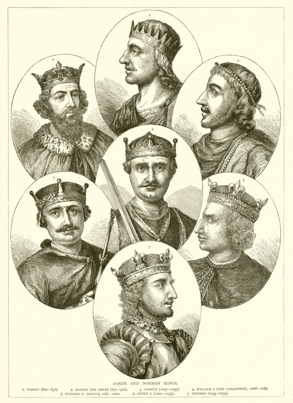 Sakson ve Norman Kralları by English School