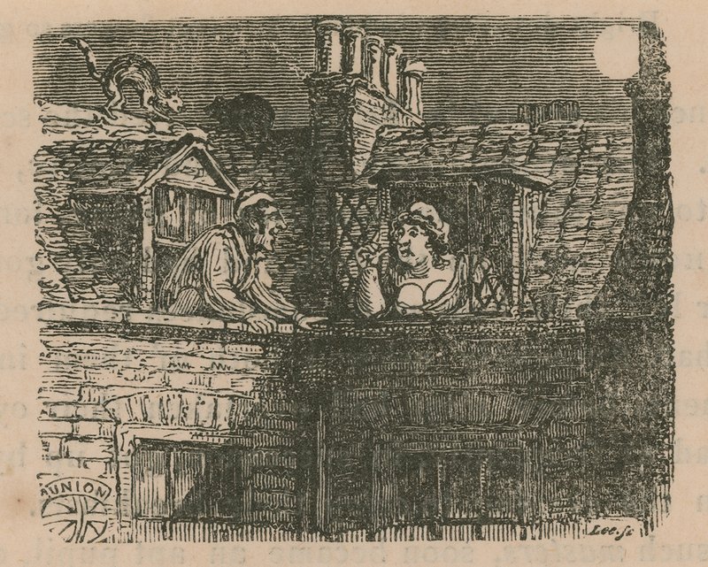 Londra yaşam sahnesi by English School