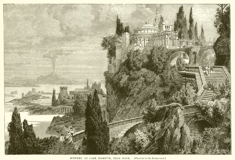 Baiae yakınlarındaki Cape Misenum