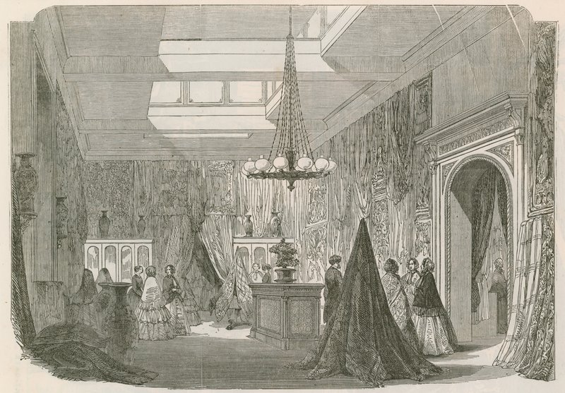 Schomberg House, Pall Mall - şal reyonu by English School