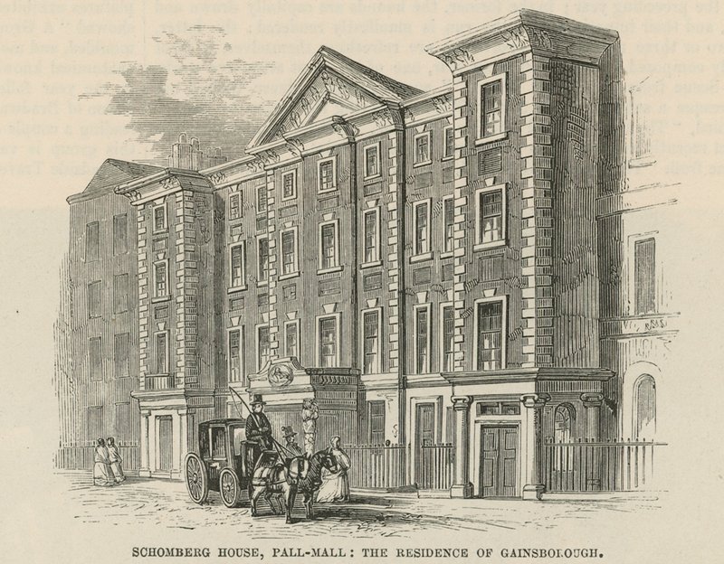Schomberg House, Pall Mall, Londra, Thomas Gainsborough