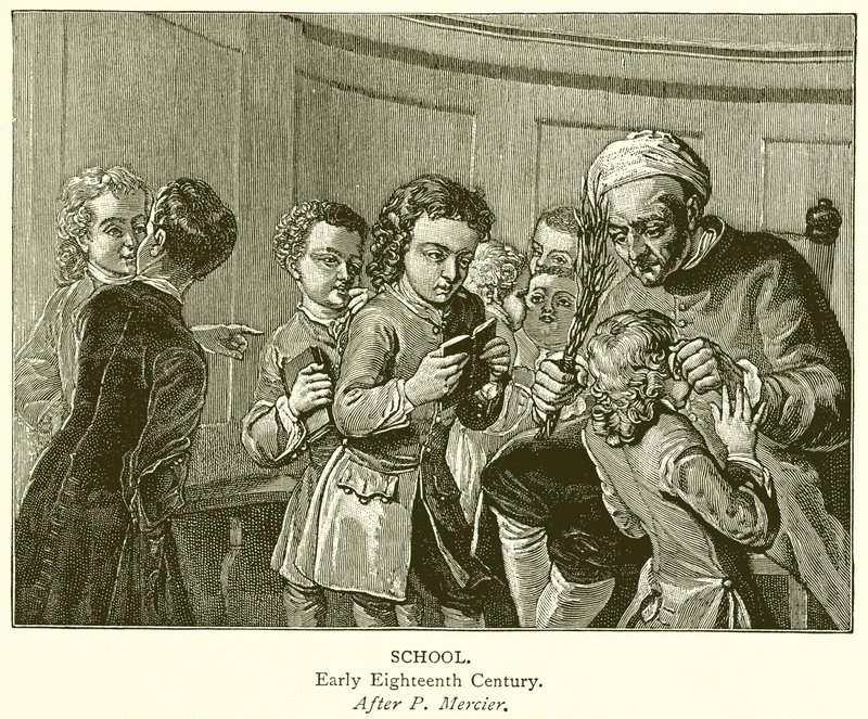 Okul. Erken Onsekizinci Yüzyıl by English School