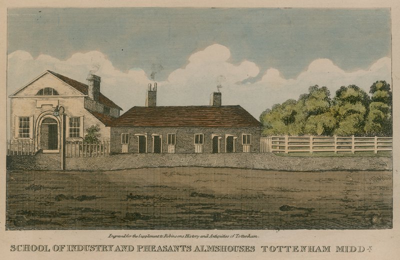 Sanayi ve Sülünler Almshouses Okulu, Tottenham, Londra by English School