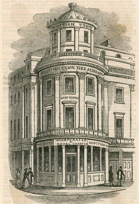 İskoç Birliği Sigorta Şirketi, The Strand, Londra by English School