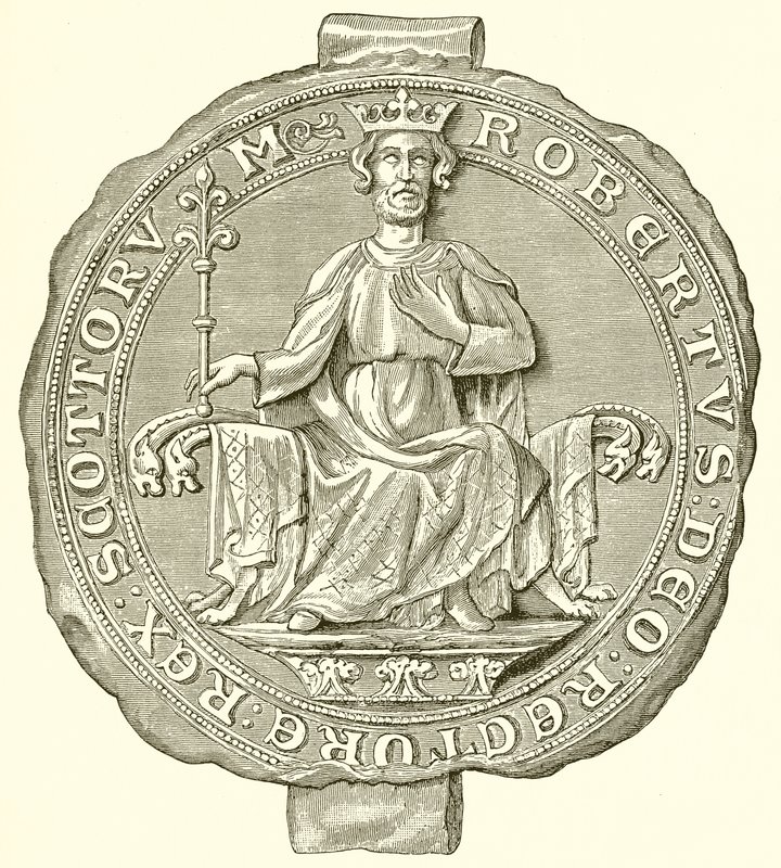 İskoç Kralı Robert Bruce'un Mührü by English School