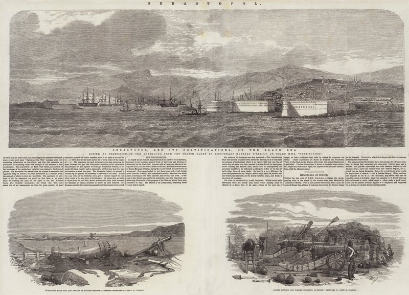 Sivastopol (gravür) by English School