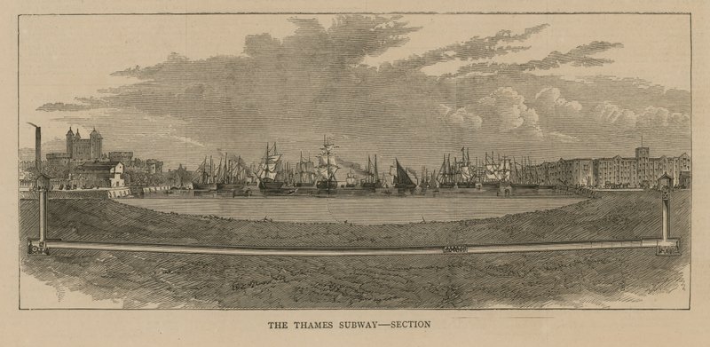 Thames Metrosu Bölümü by English School
