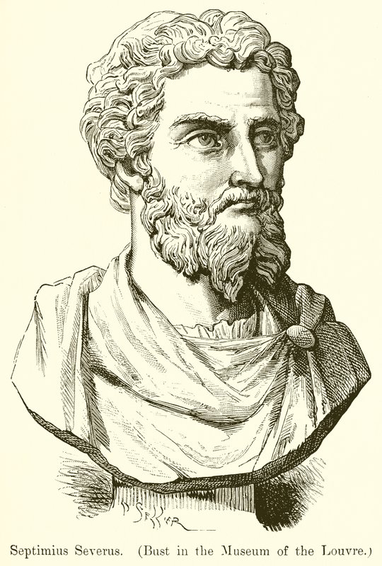 Septimius Severus. (Louvre Müzesi