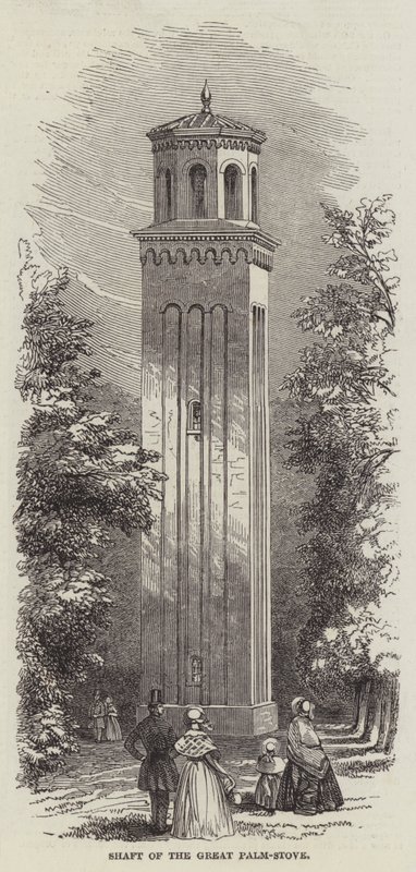 Büyük Palmiye Sobasının Mili (gravür) by English School