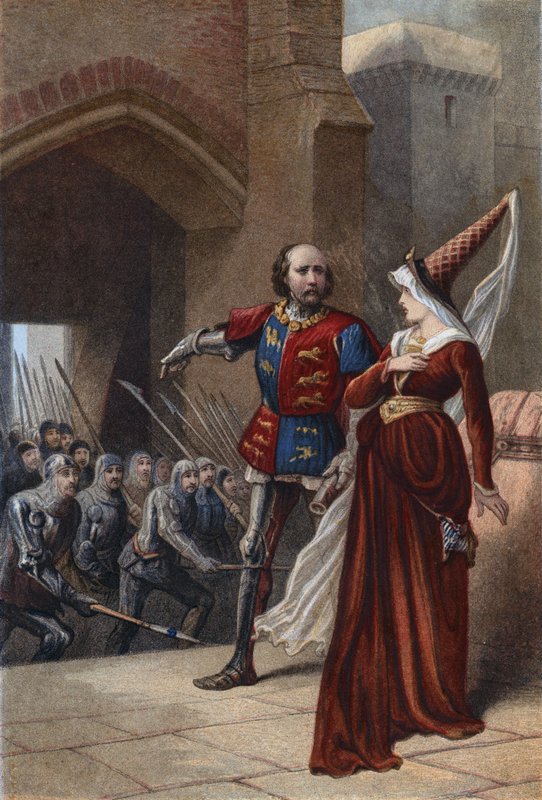 Shakespeare, Kral Henry IV, Kısım I, Perde II, Sahne 3 by English School