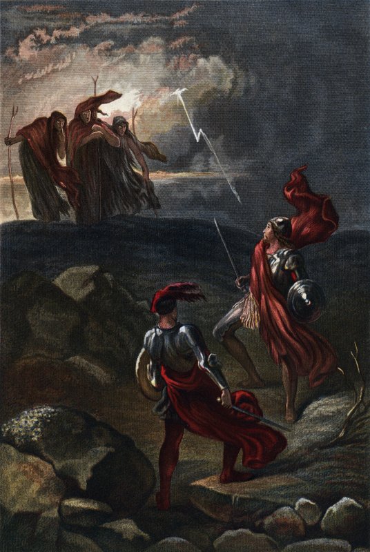 Shakespeare, Macbeth, Perde I, Sahne 3 by English School