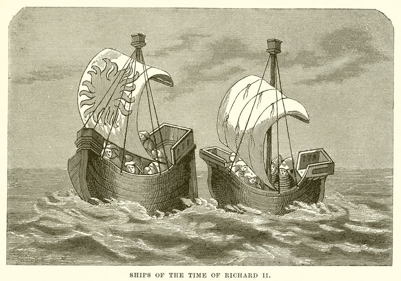 II. Richard Zamanının Gemisi by English School