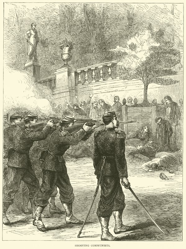Komünistleri Vurmak, 1871 by English School
