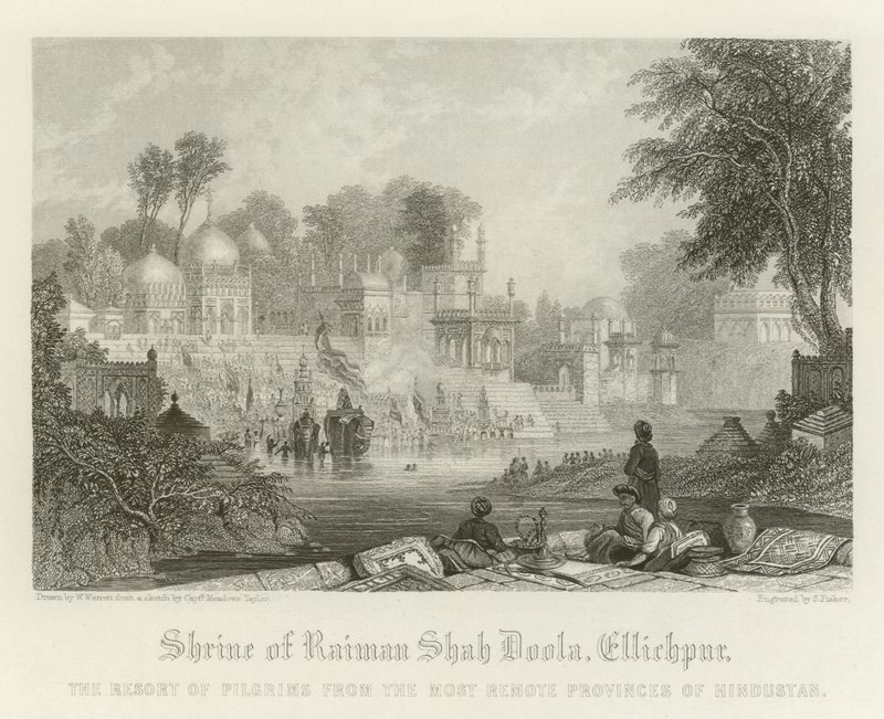 Raiman Shah Doola Tapınağı, Ellichpur, Hindistan by English School