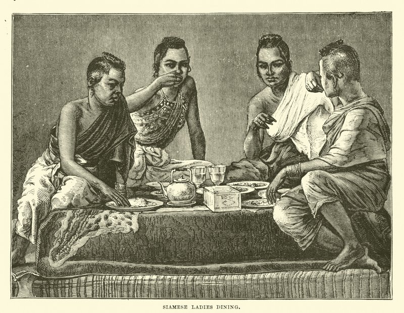 Siyam bayanlar yemek by English School