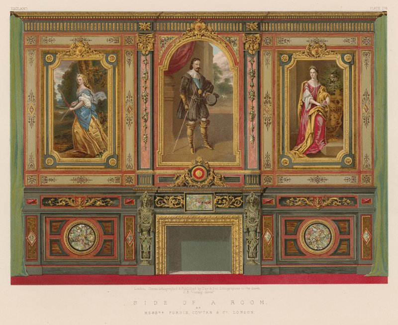 Bir Odanın Tarafı, Messrs Purdie, Cowtan and Co, Londra by English School
