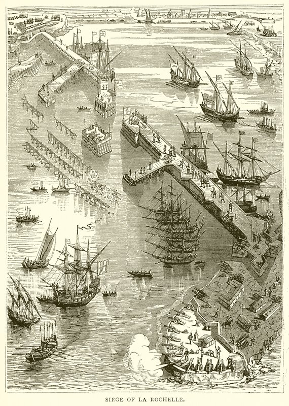 La Rochelle'in Zaferleri by English School