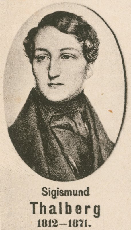 Sigismund Thalberg (gravür) by English School