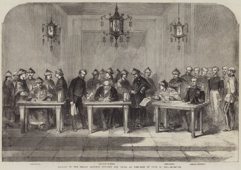 İngiltere ve Çin arasında 26 Haziran 1858