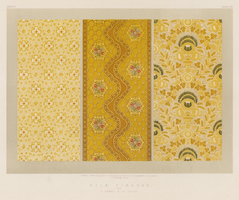 İpek Dokular, L Vanel and Co, Lyons by English School