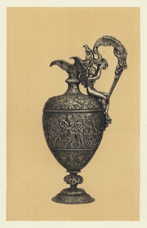 Silver Ewer, Repousse