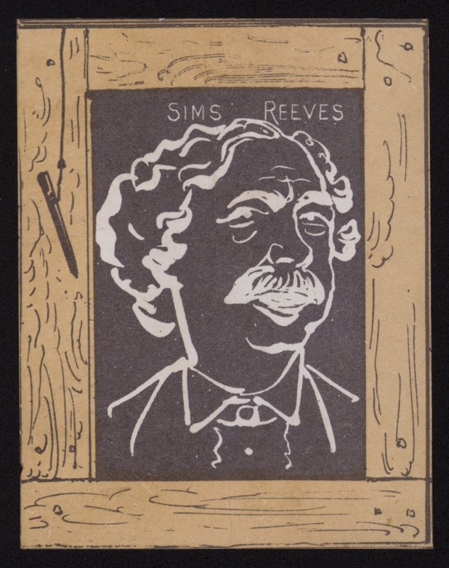 Sims Reeves, İngiliz opera sanatçısı by English School