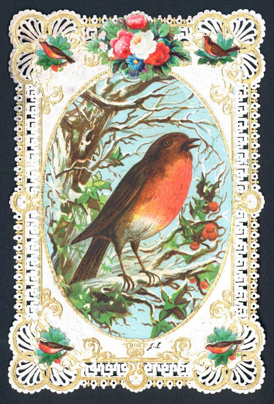 Dalda Robin Şarkısı, Noel Kartı by English School