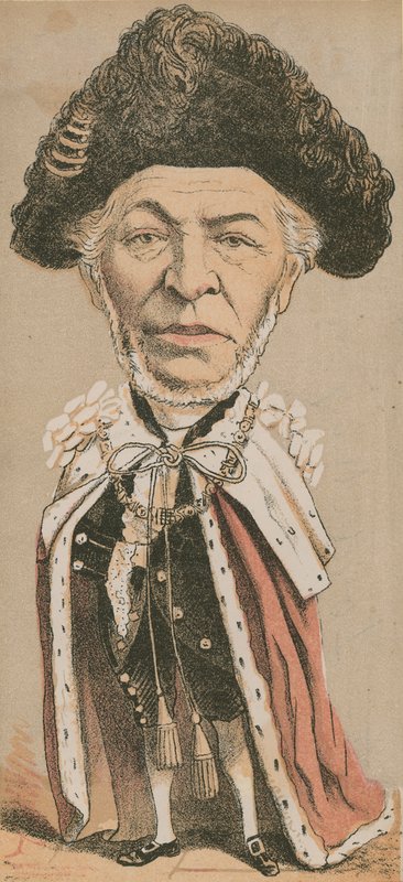 Sir Andrew Lusk, Londra Belediye Başkanı 1860 by English School