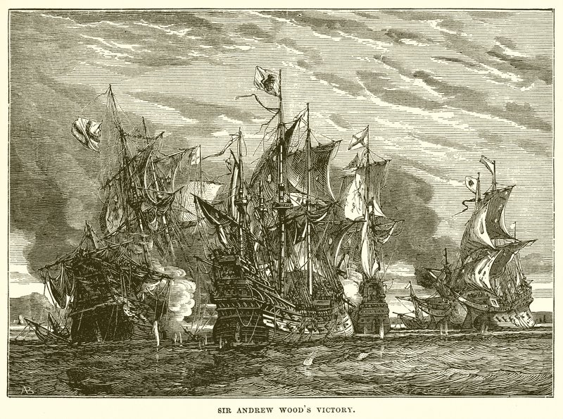 Sir Andrew Woods Zaferi by English School