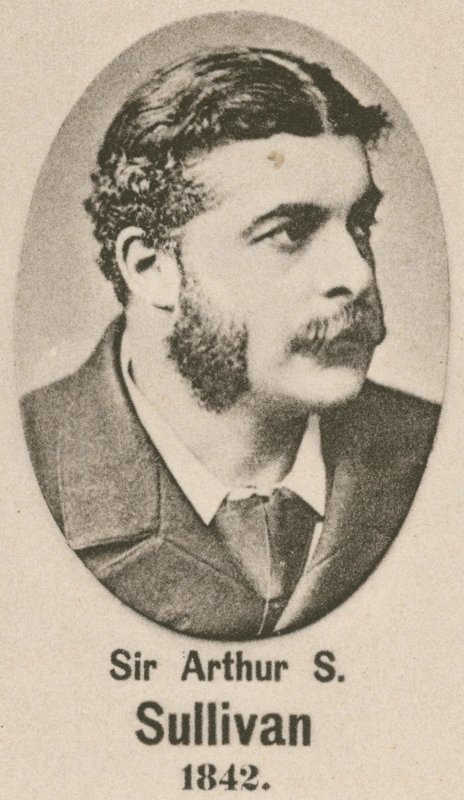 Sir Arthur S Sullivan (gravür) by English School