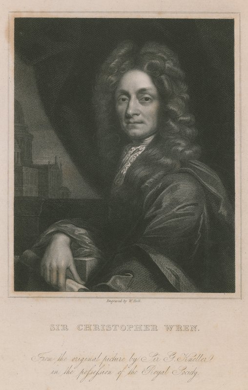 Sör Christopher Wren by English School