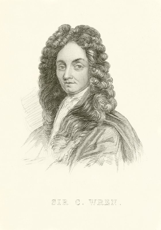Sör Christopher Wren by English School