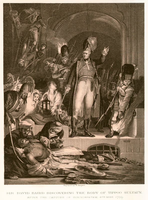 Sir David Baird, Tippoo Sultan