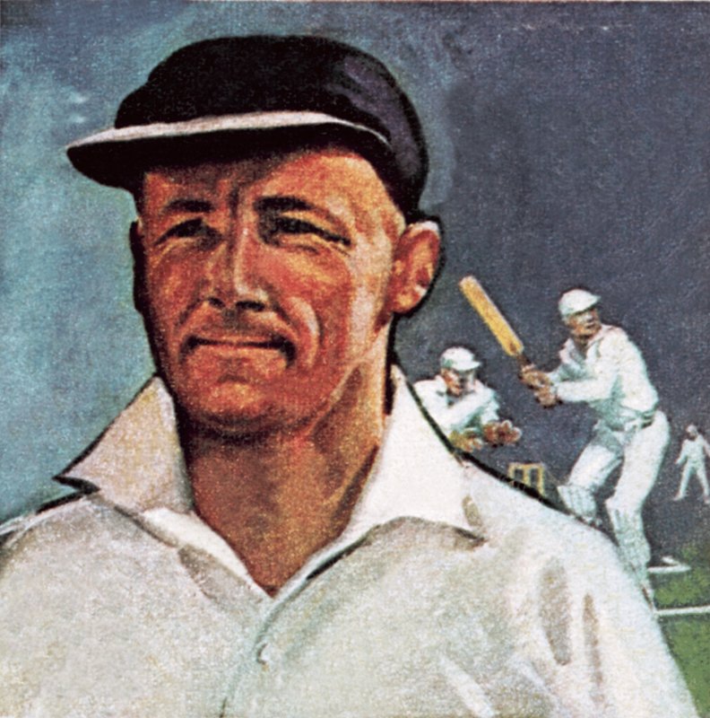 Sör Donald Bradman by English School