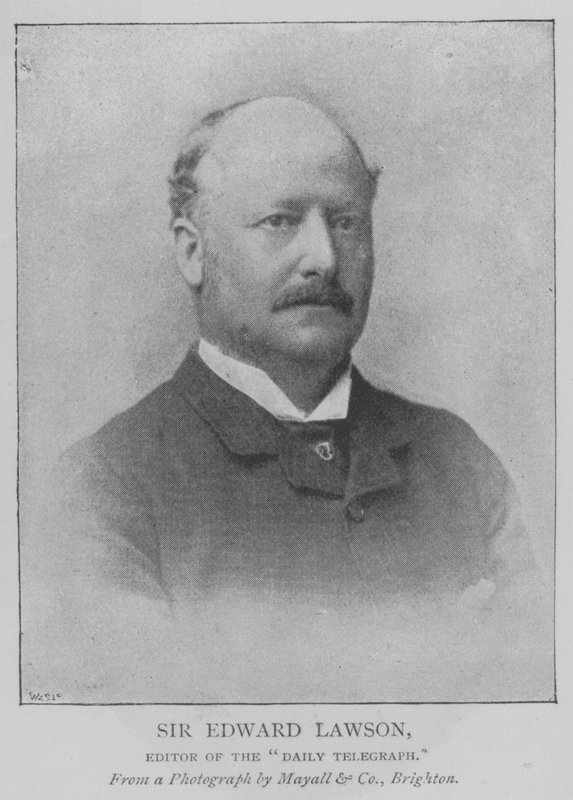 Sir Edward Lawson, "Daily Telegraph"ın Editörü (gravür) by English School