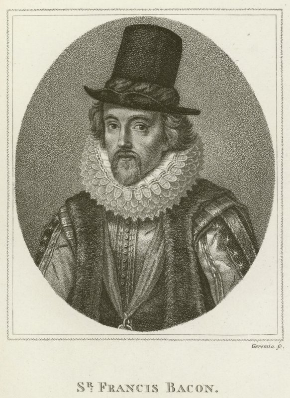 Sir Francis Bacon (gravür) by English School