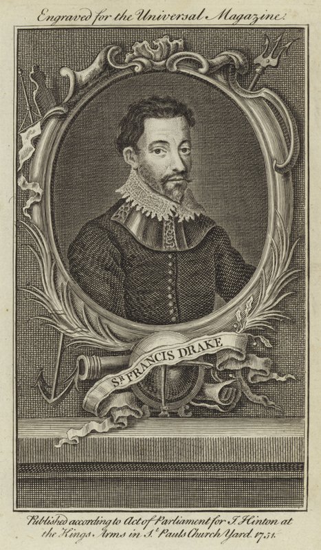 Sör Francis Drake by English School