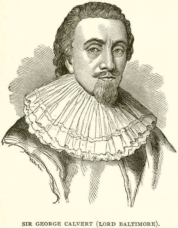 Sir George Calvert (Rab Baltimore) by English School