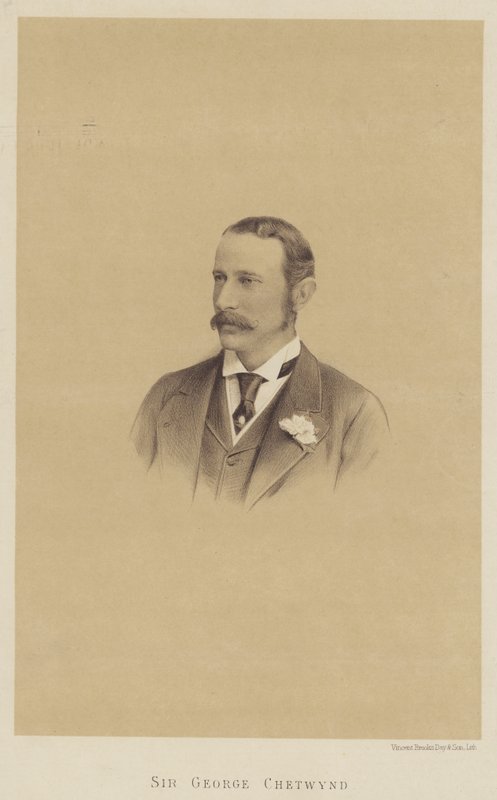 Sir George Chetwynd (taş) by English School