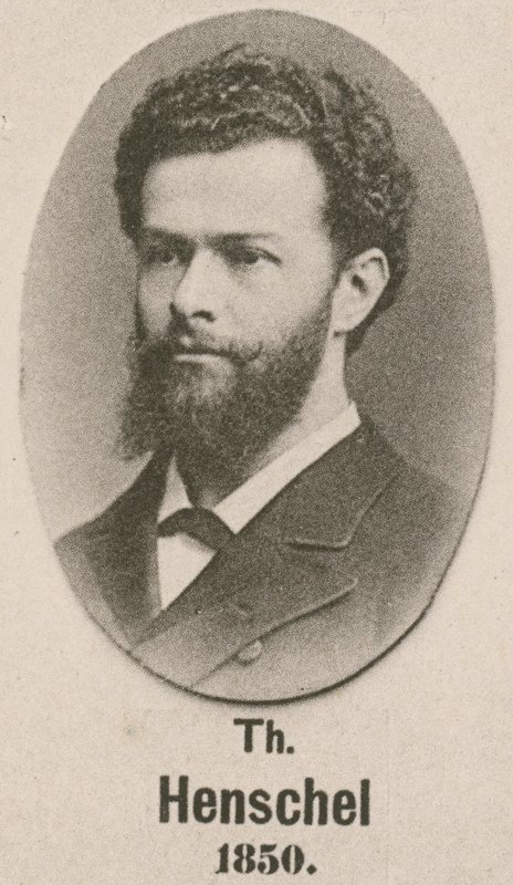 Sir George Henschel (gravür) by English School