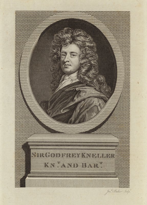 Sör Godfrey Kneller by English School