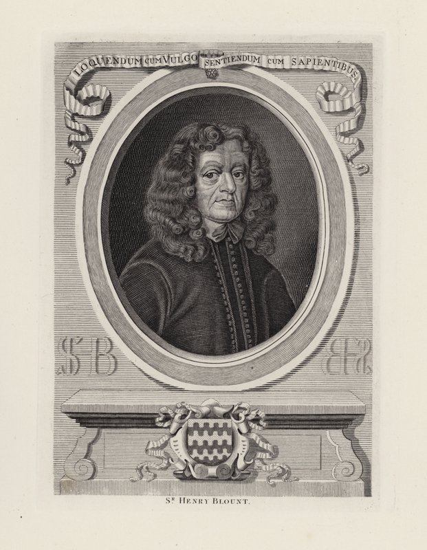 Sir Henry Blount (gravür) by English School