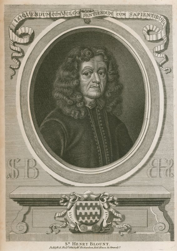 Sir Henry Blount by English School