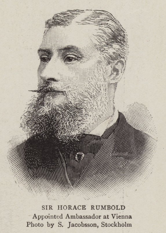Sir Horace Rumbold (gravür) by English School