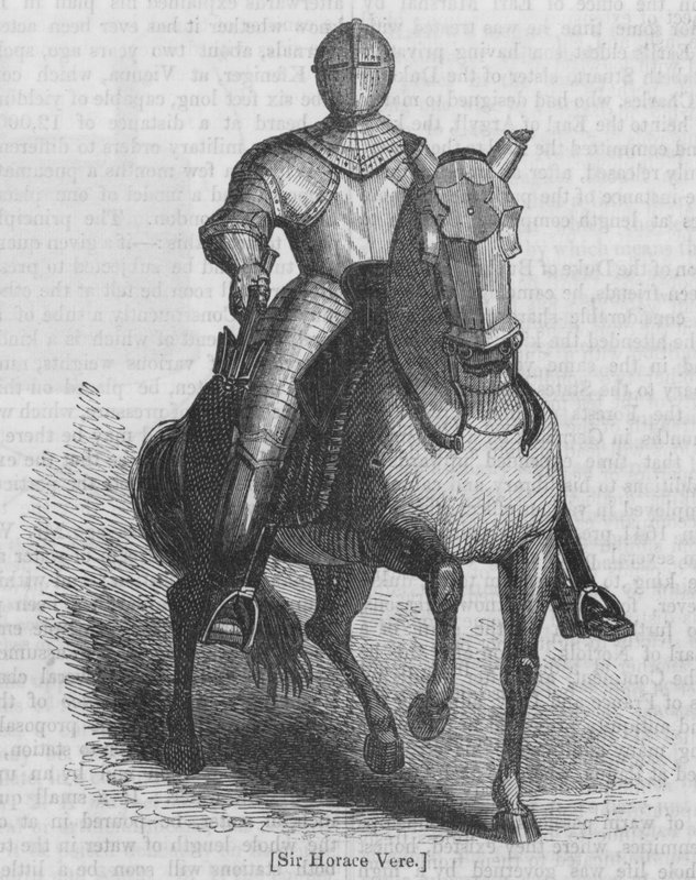 Sir Horace Vere (gravür) by English School