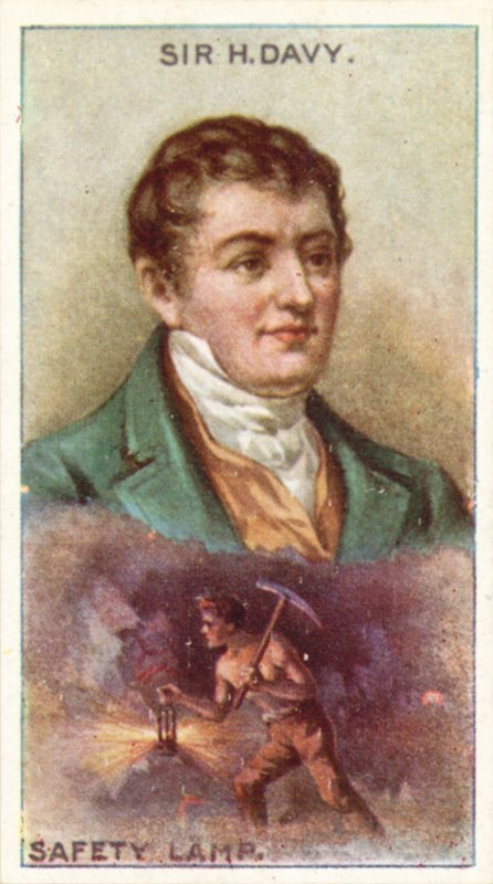 Sir Humphry Davy, Emniyet Lambası by English School