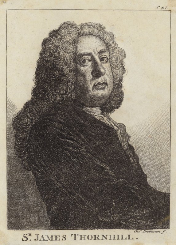 Sör James Thornhill by English School