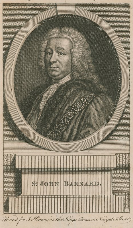 Sir John Barnard, Londra Belediye Başkanı by English School